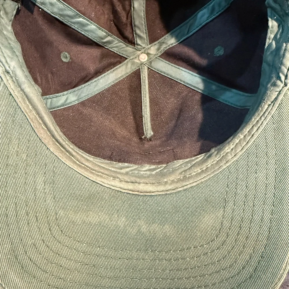Obey Vintage ? Green Yellow Black‎ Naturally Distressed Cap